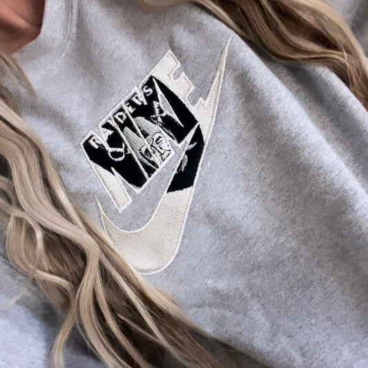 Raiders Embroidered Sweater